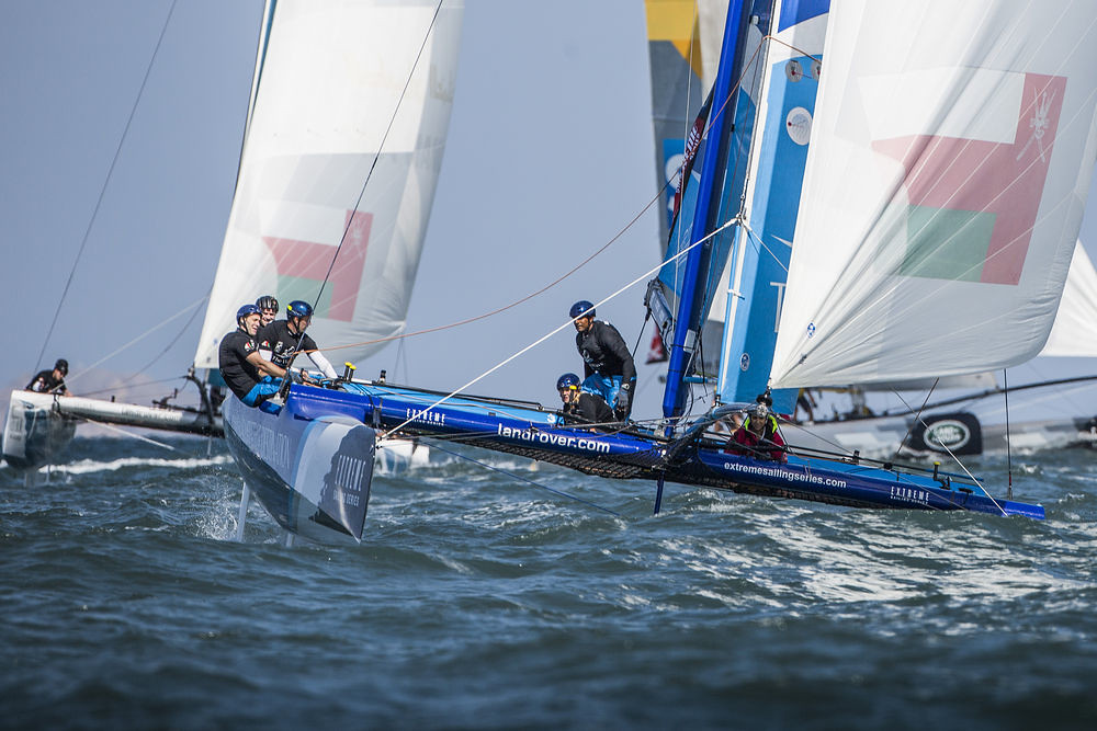Extreme Sailing Series - ACT 2, MUSCAT 2015